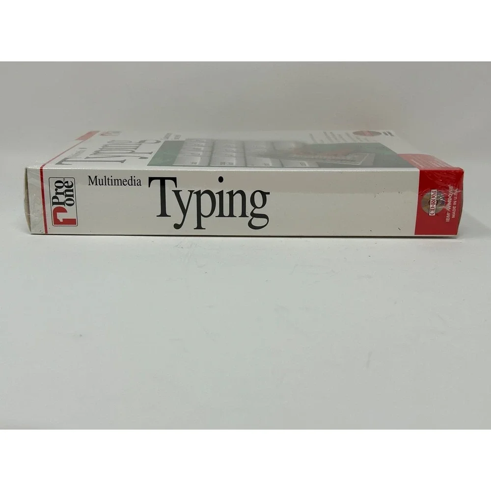 NEW Multimedia Typing (CD-Rom, Pro One Studio) For Windows 3.1, 3.11, 95+ N3